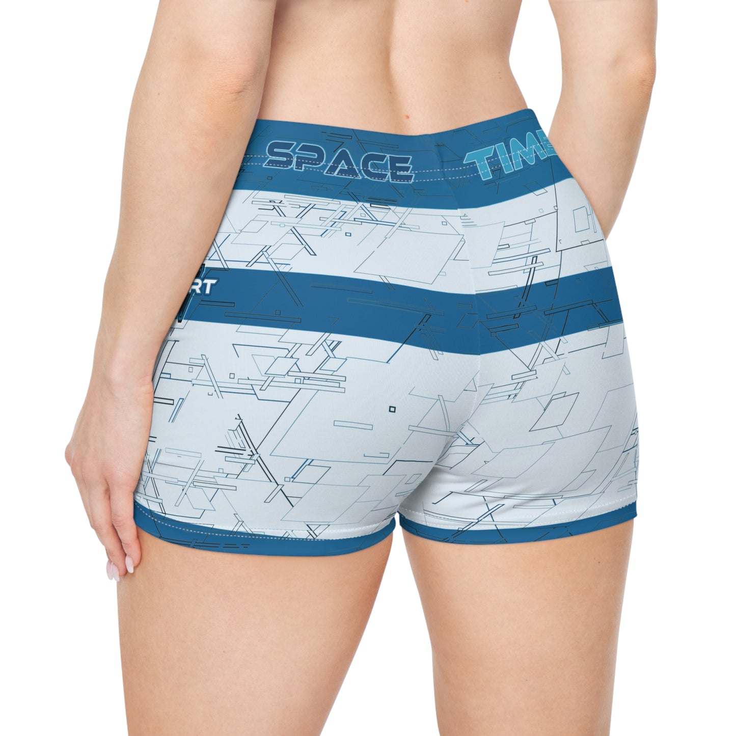 Blue Colorize Fitness Shorts