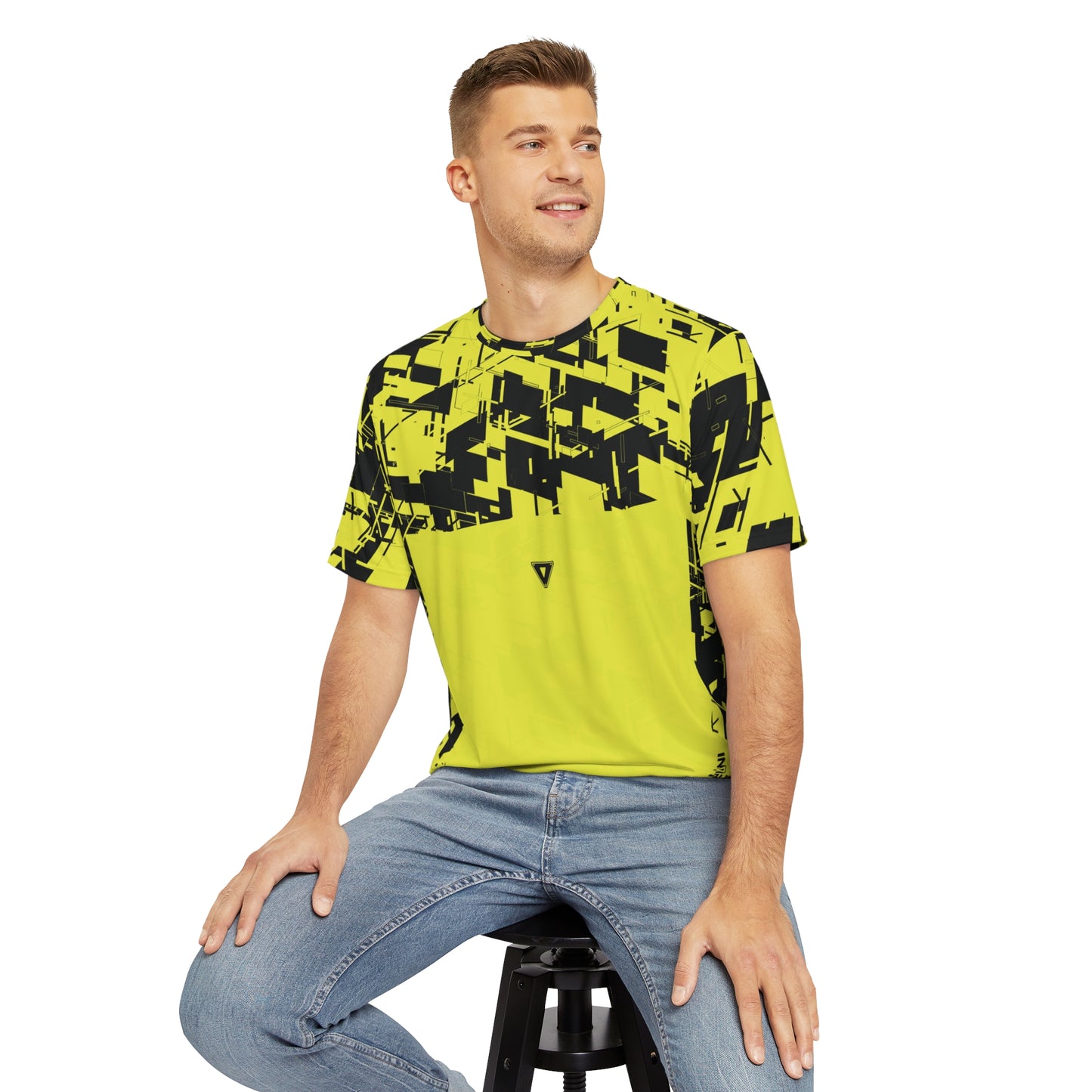 Men's Cyber Yellow-Plasma T Shirt