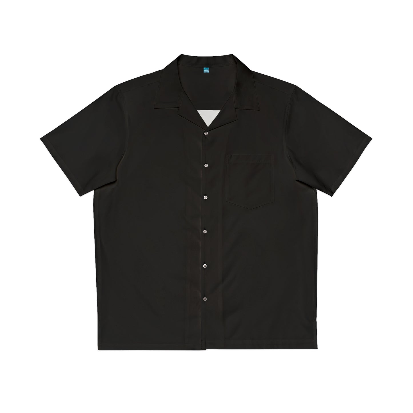 Black Cyber Button Up Shirt