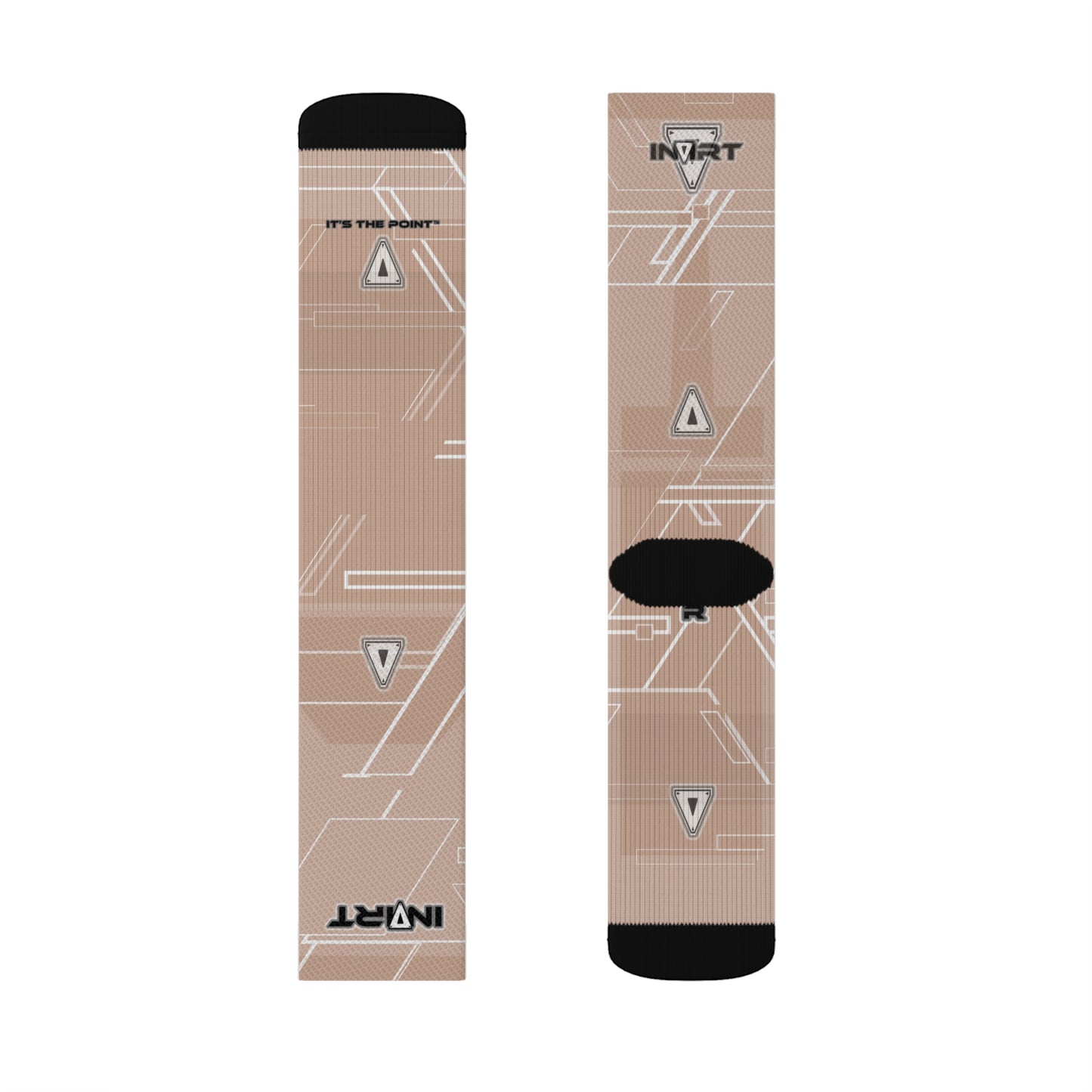 Neutral Light Brown Socks