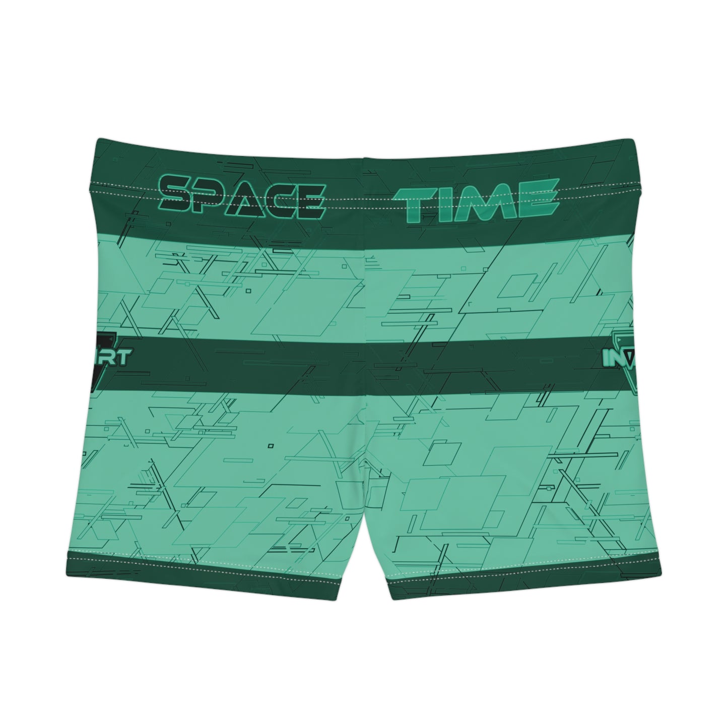 Cyber Teal Fitness Shorts