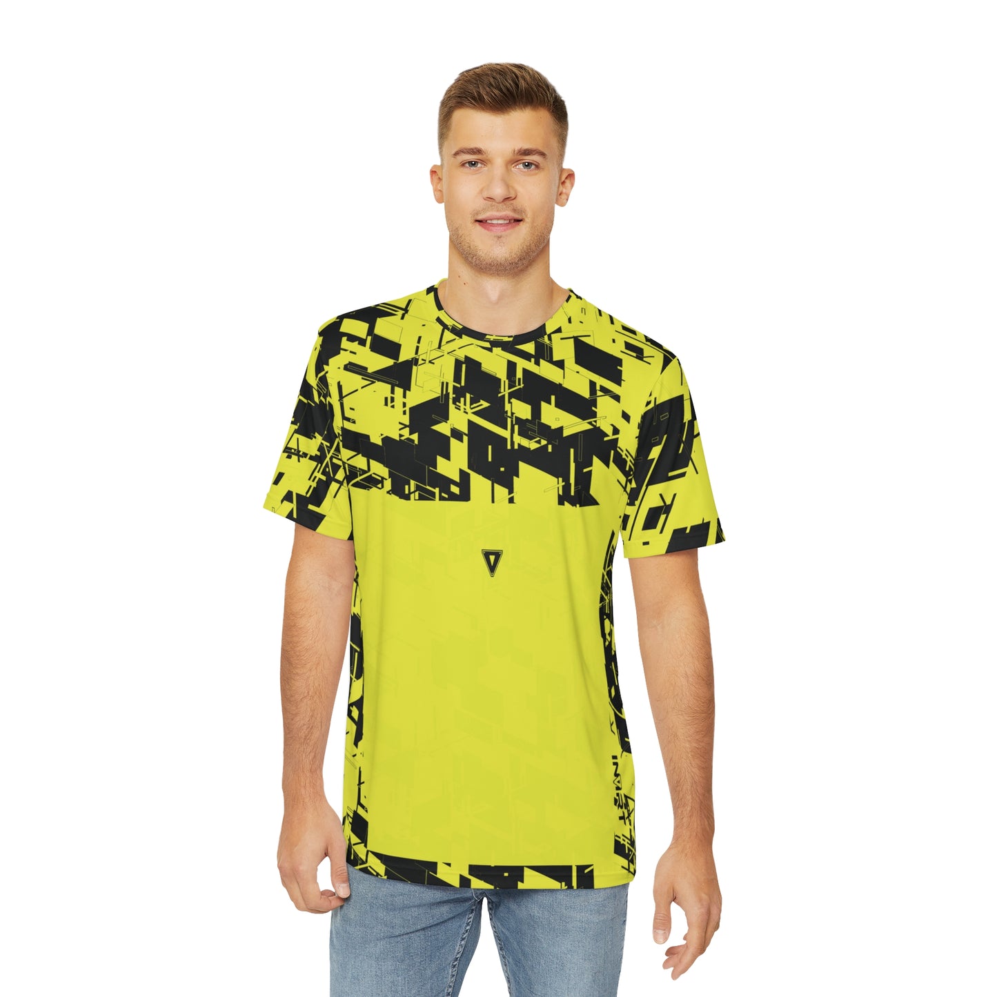 Men's Cyber Yellow-Plasma T Shirt