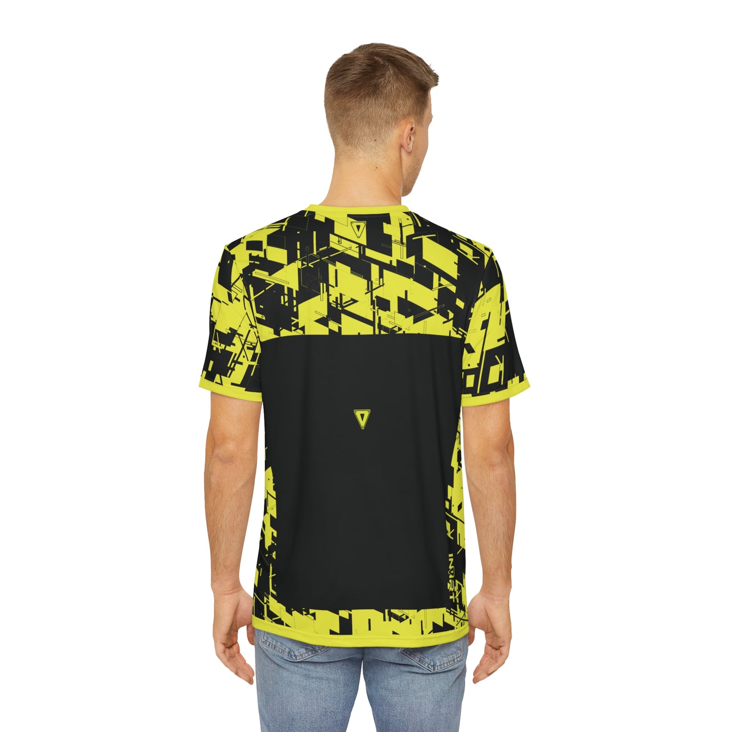 Men's Cyber Line Yellow-Plasma T Shirt V2