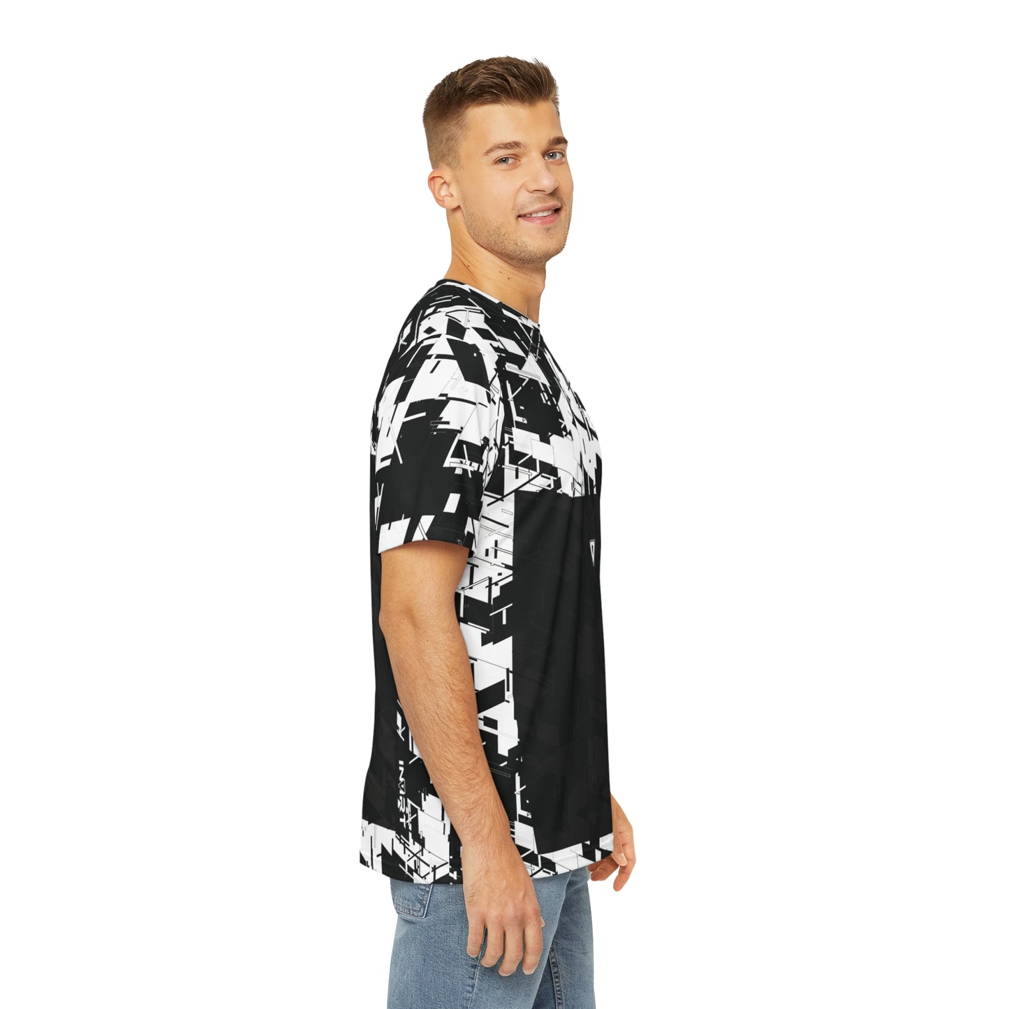 Men's Cyber Black T Shirt