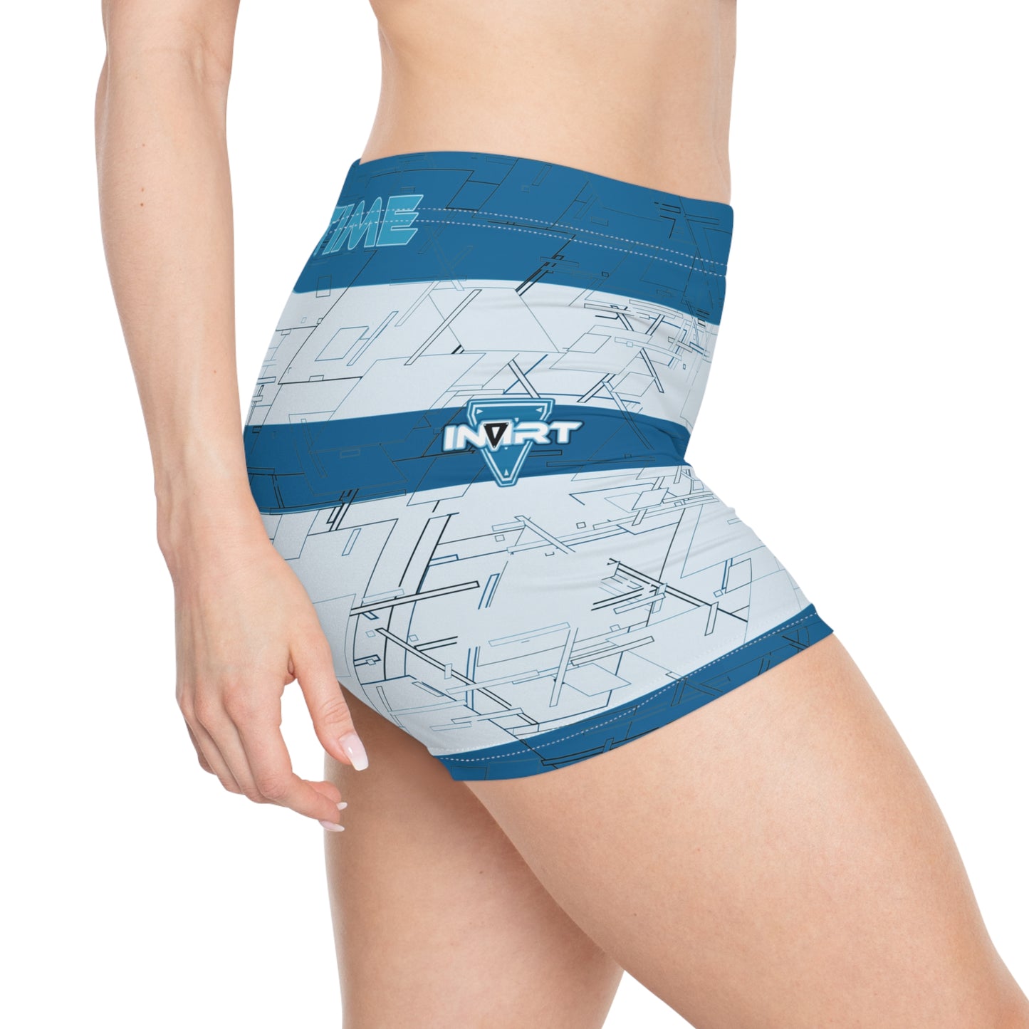 Blue Colorize Fitness Shorts
