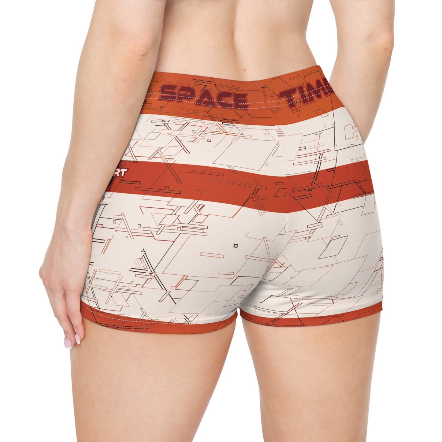 Orange Colorize Fitness Shorts
