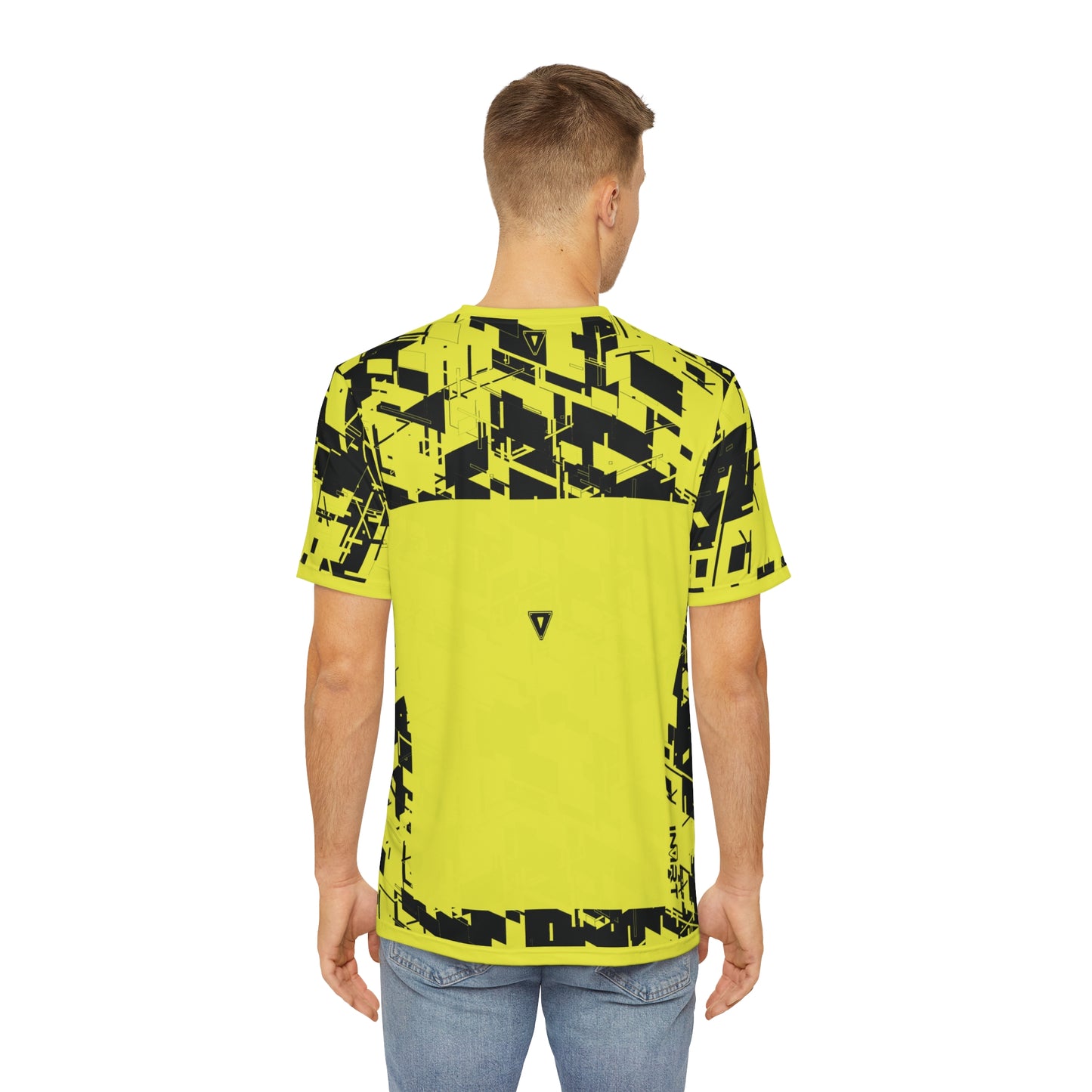 Men's Cyber Line Yellow-Plasma T Shirt