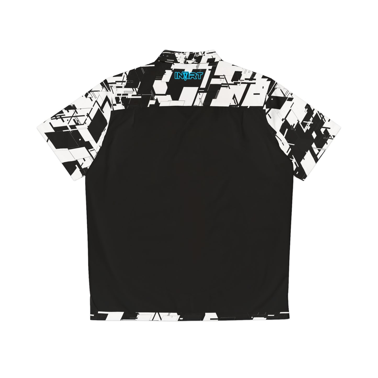 Black Cyber Button Up