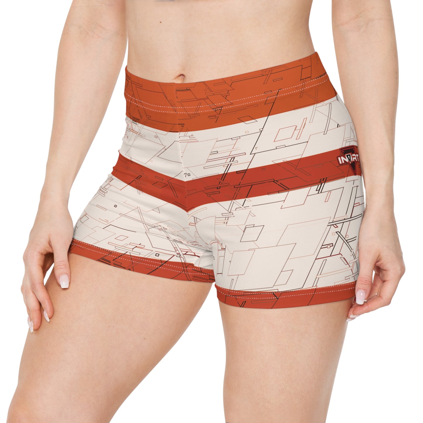 Orange Colorize Fitness Shorts