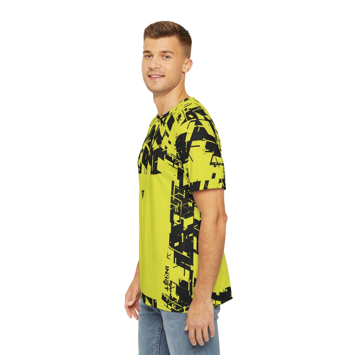 Men's Cyber Yellow-Plasma T Shirt