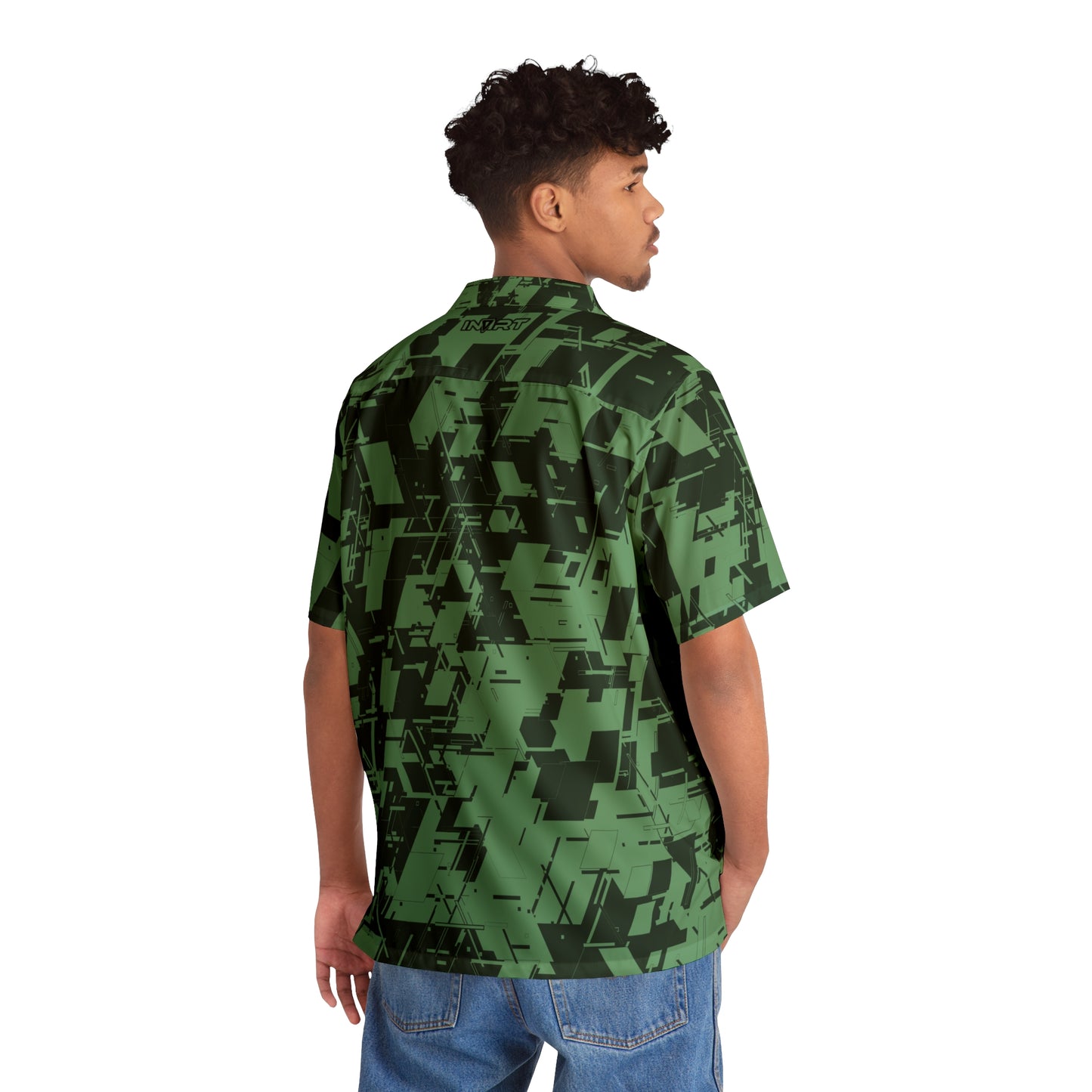 Forest Cyber-Hawaiian Shirt