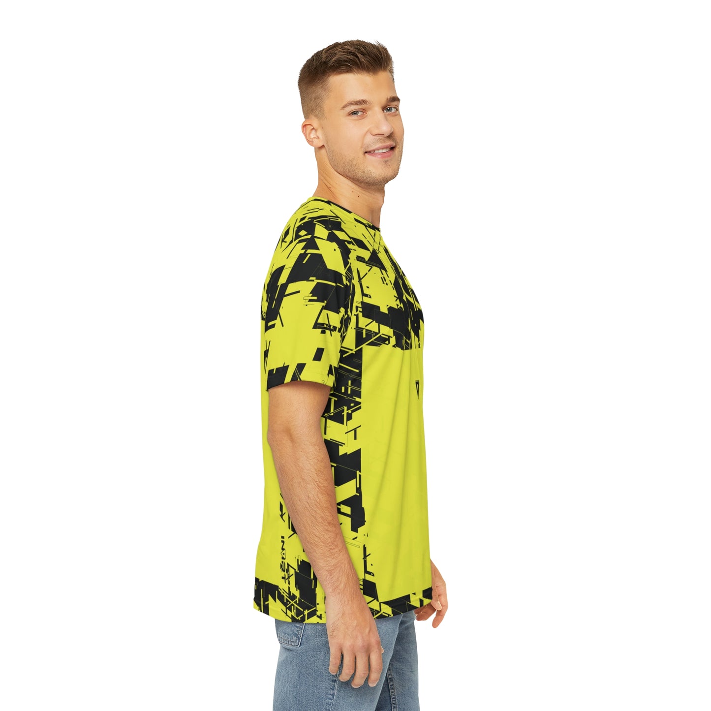 Men's Cyber Yellow-Plasma T Shirt