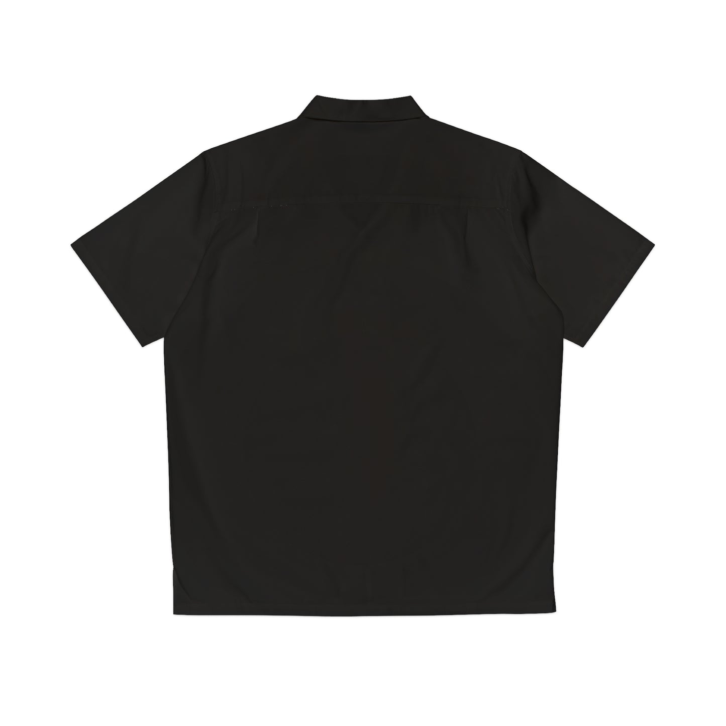 Black Cyber Button Up Shirt