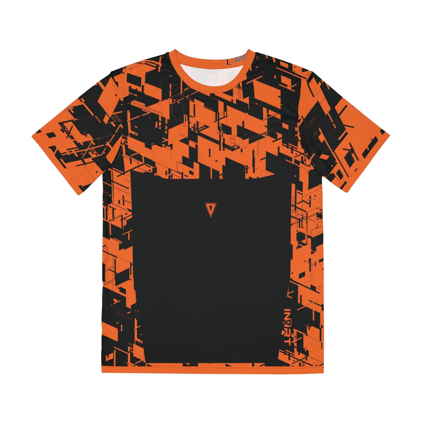 Men's Cyber Line Orange V2 T Shirt