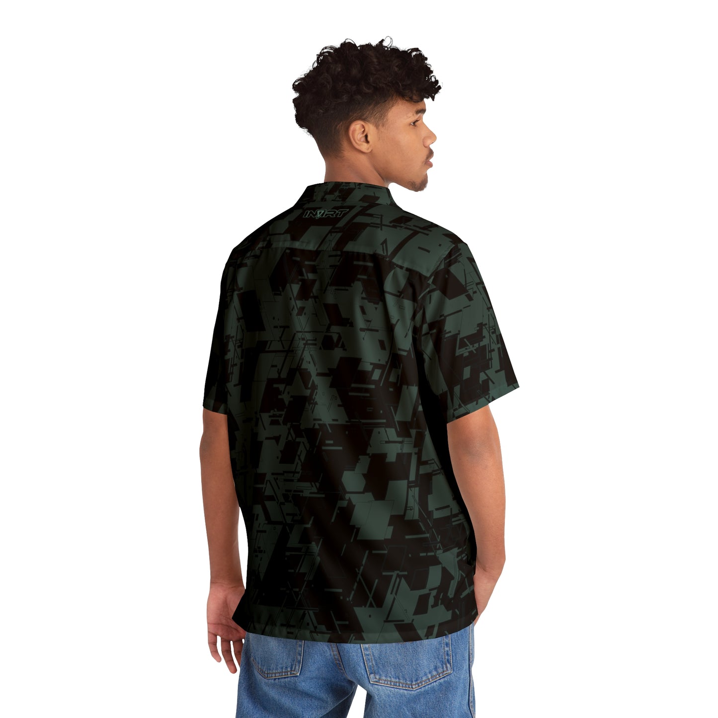 Jungle Cyber-Hawaiian Shirt V2