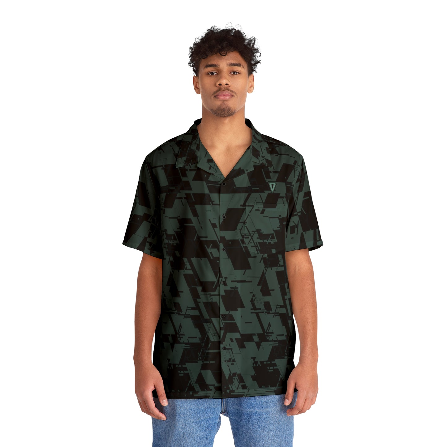 Jungle Cyber-Hawaiian Shirt V2