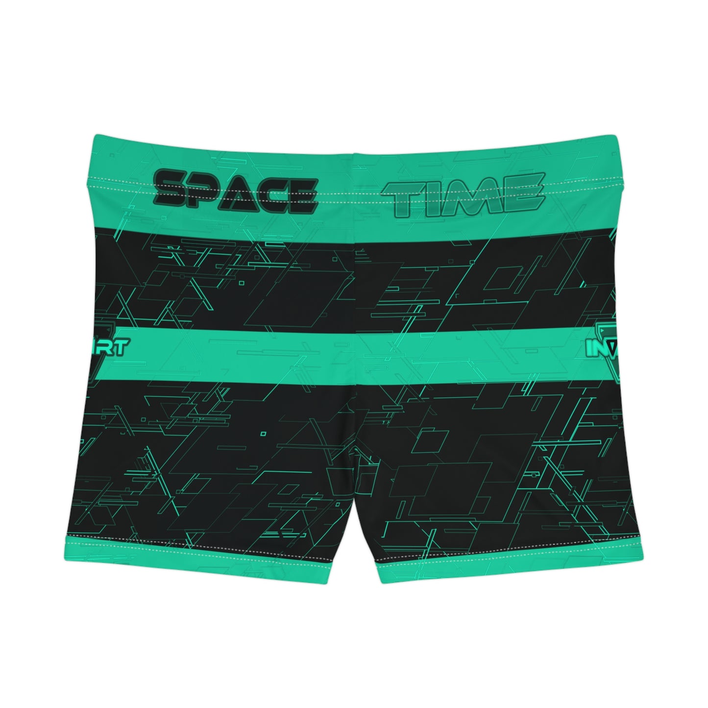 Cyber Teal v2 Fitness Shorts