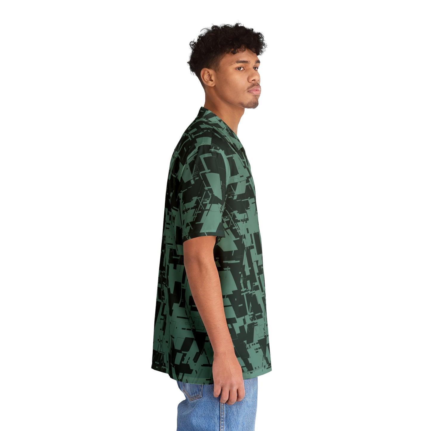 Jungle Cyber-Hawaiian Shirt