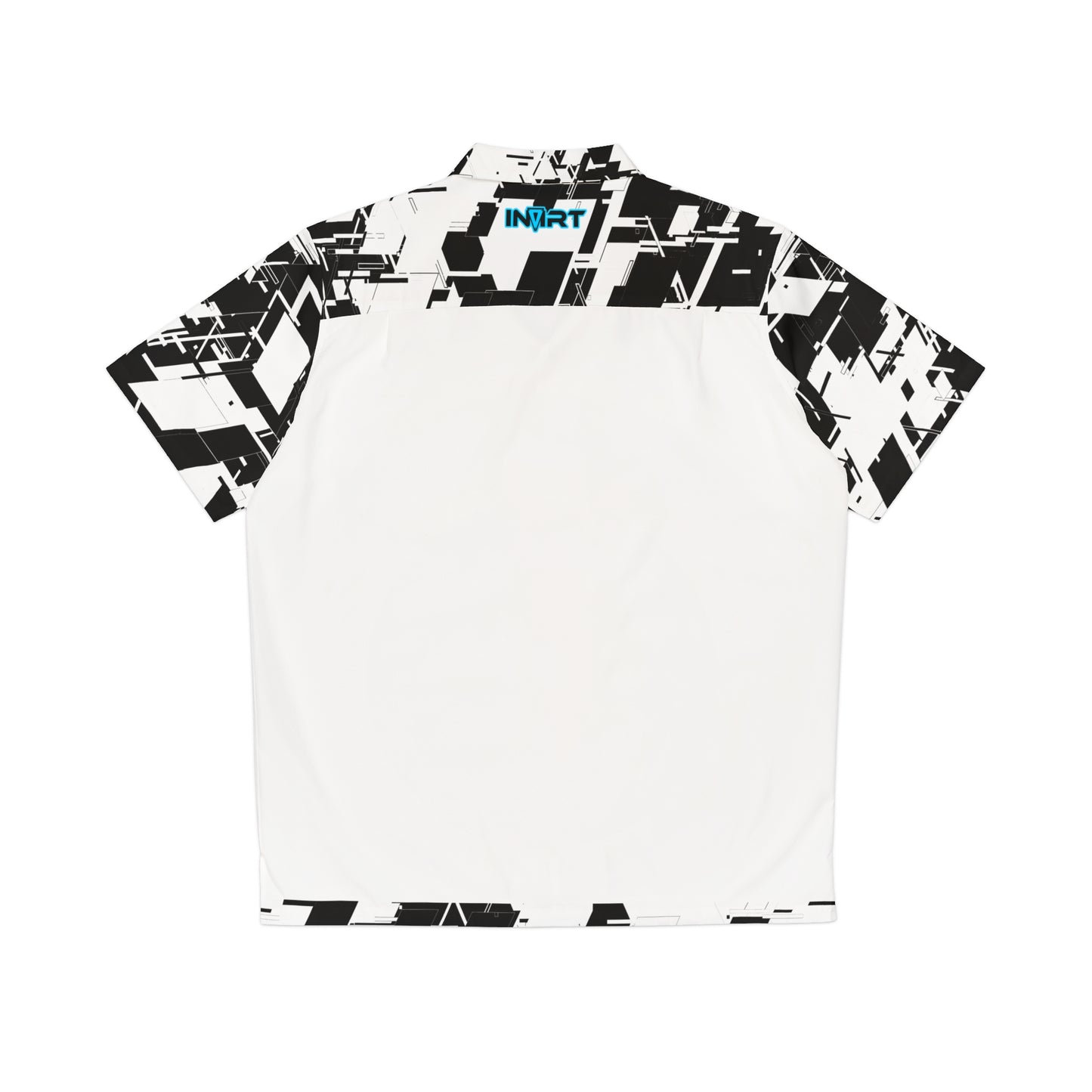 White Cyber Button Up