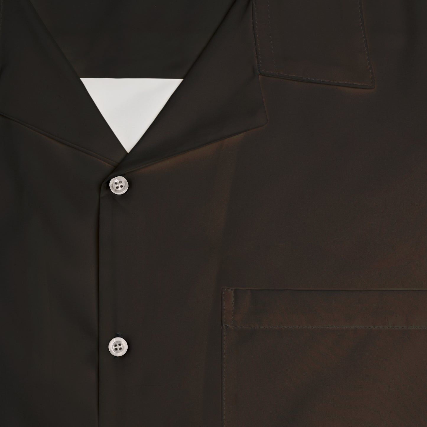 Black Cyber Button Up Shirt