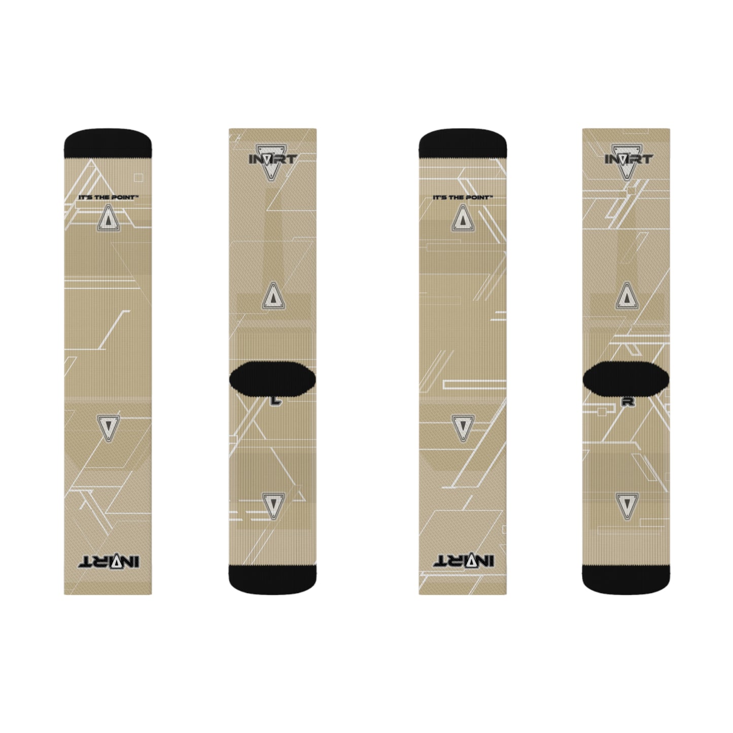 Neutral Beige Socks