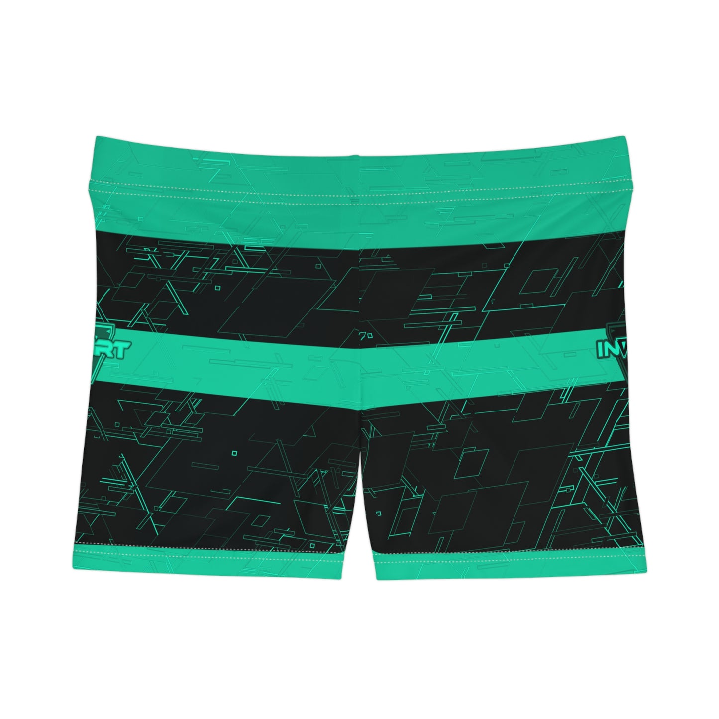 Cyber Teal v2 Fitness Shorts