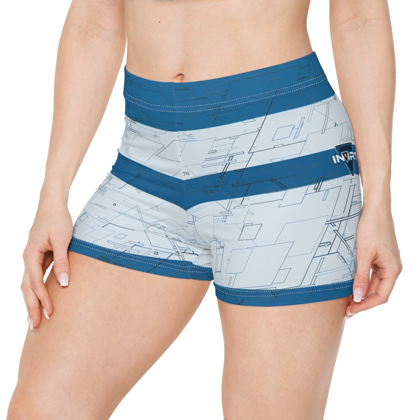 Blue Colorize Fitness Shorts