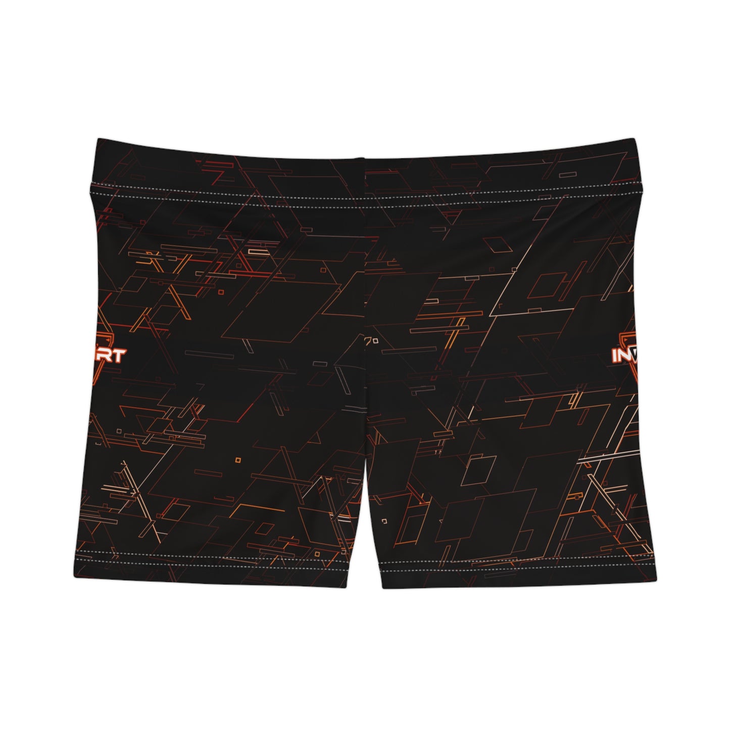 Dark Orange Colorize Fitness Shorts