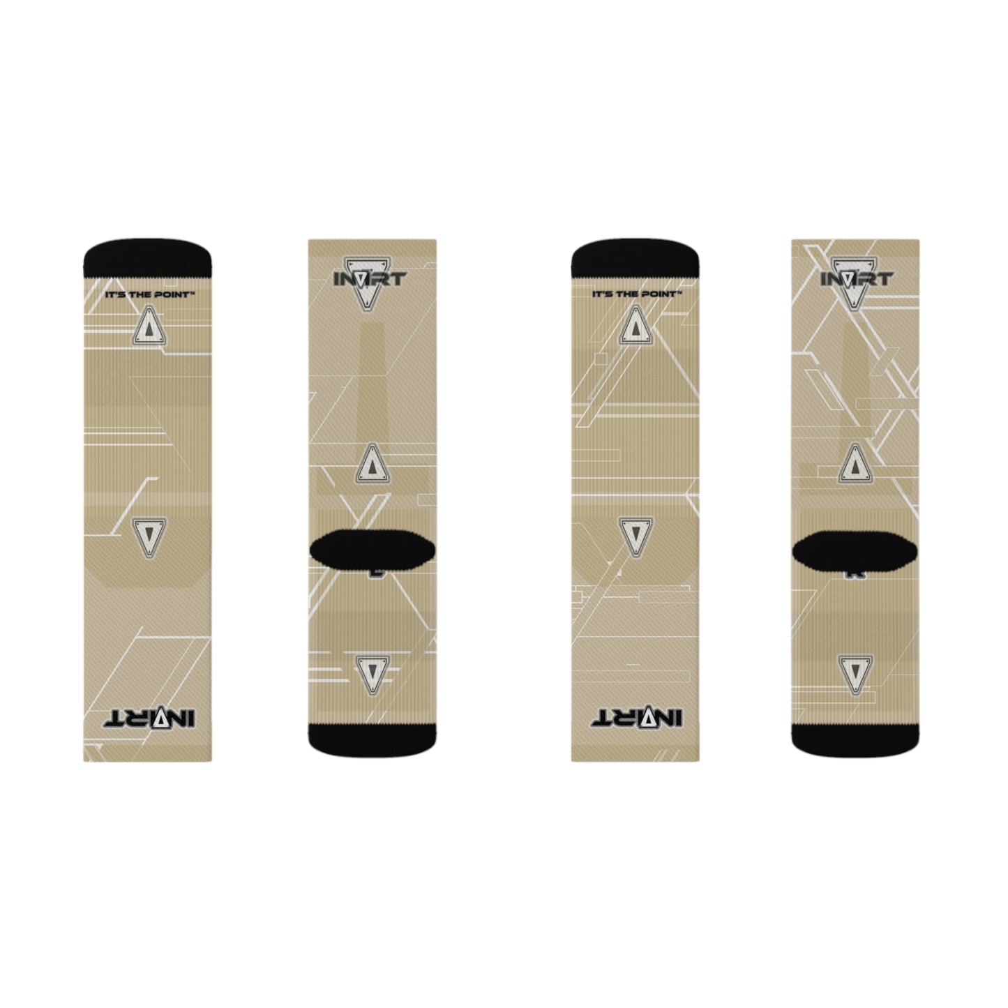Neutral Beige Socks