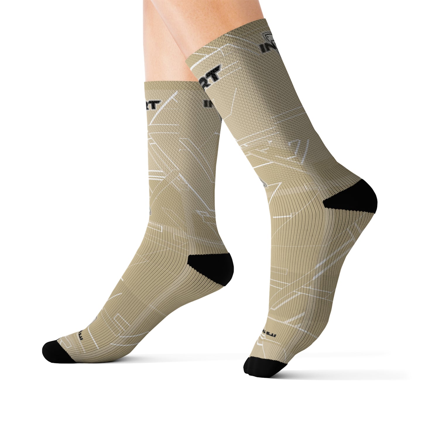 Neutral Beige Socks