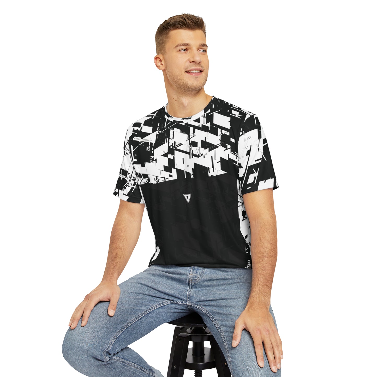 Men's Cyber Black T Shirt