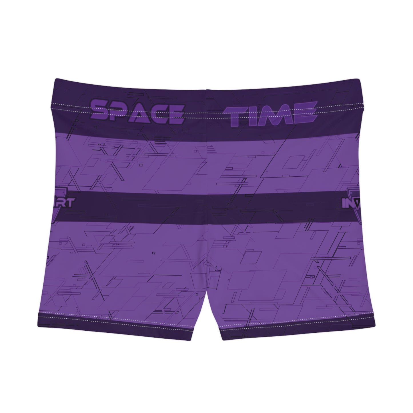 Cyber Purple Fitness Shorts