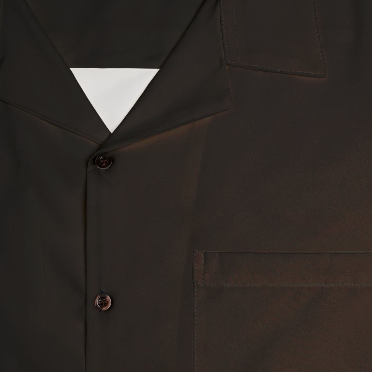 Black Cyber Button Up Shirt