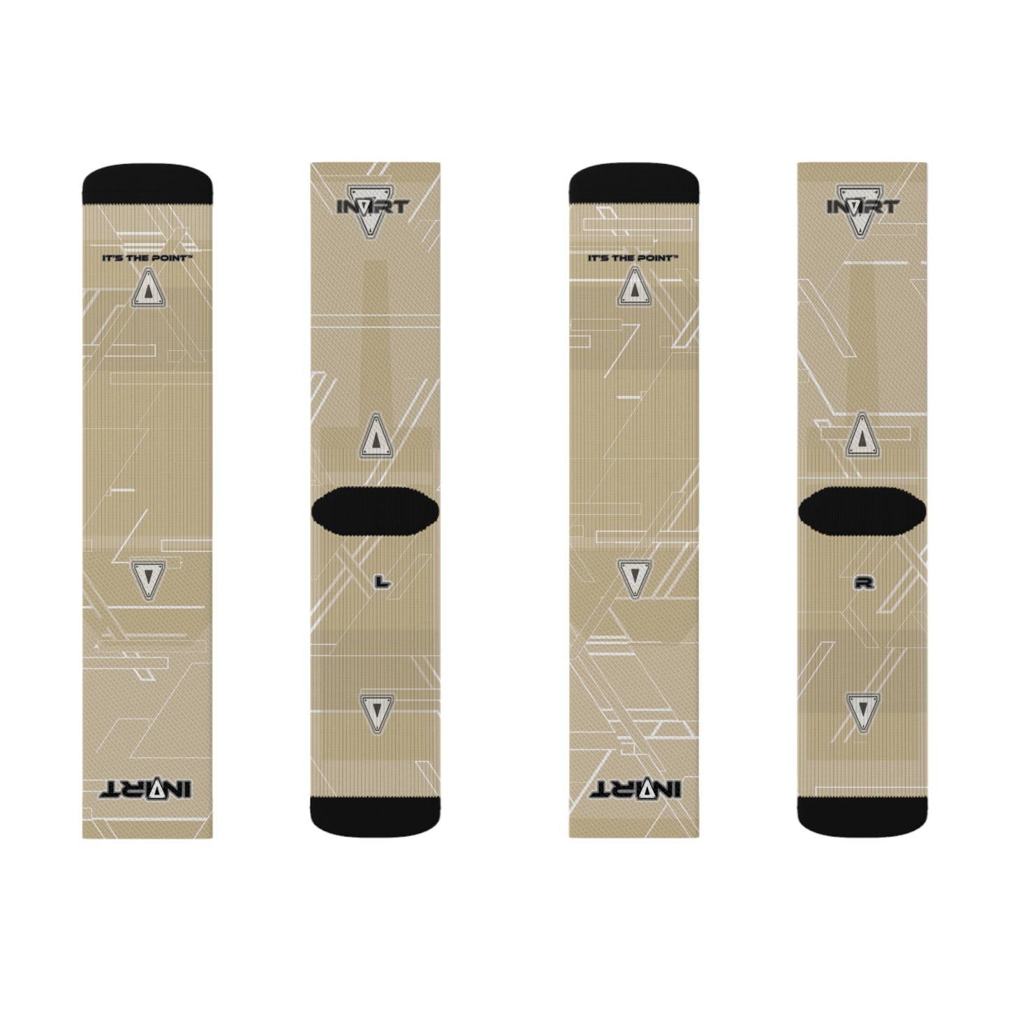 Neutral Beige Socks
