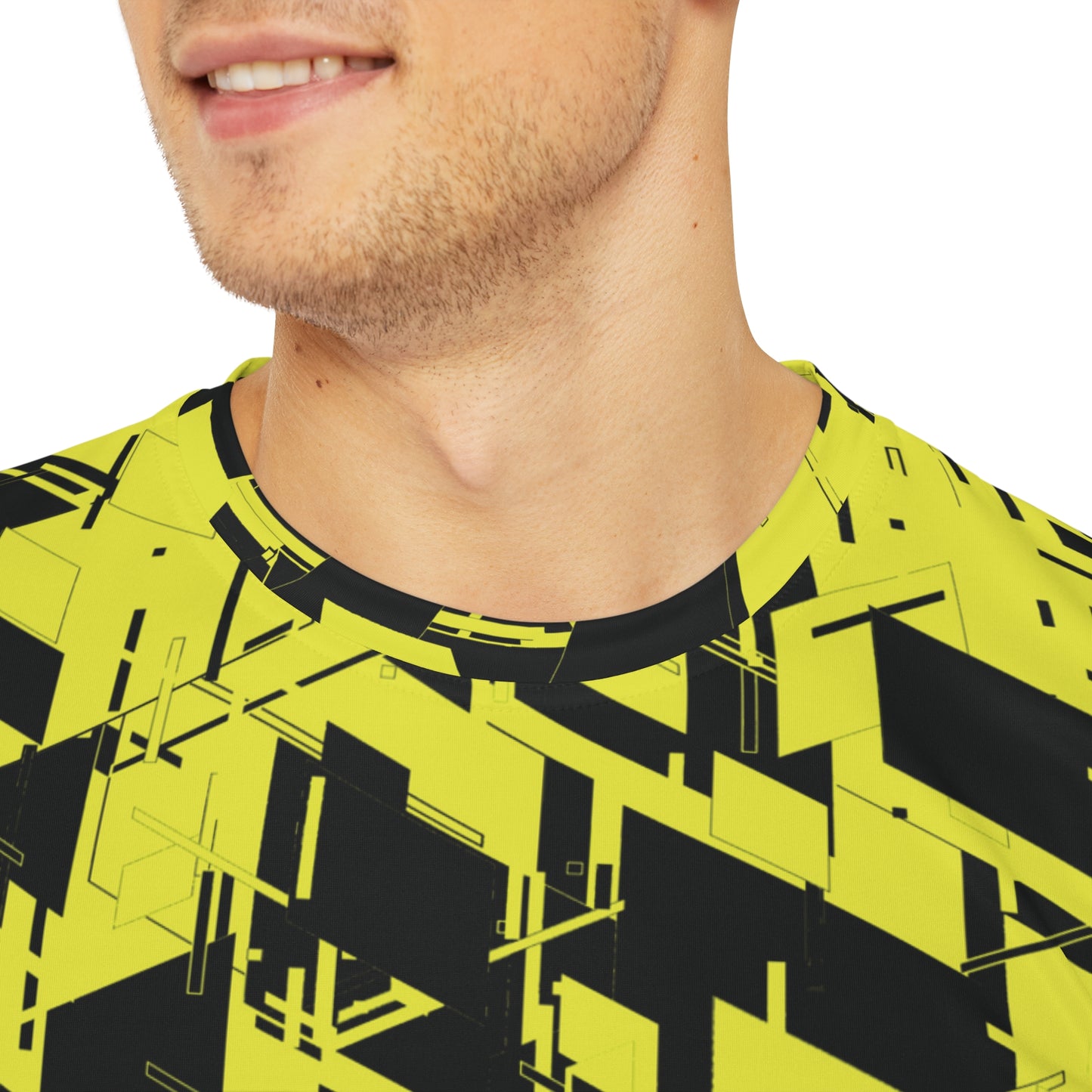 Men's Cyber Yellow-Plasma T Shirt