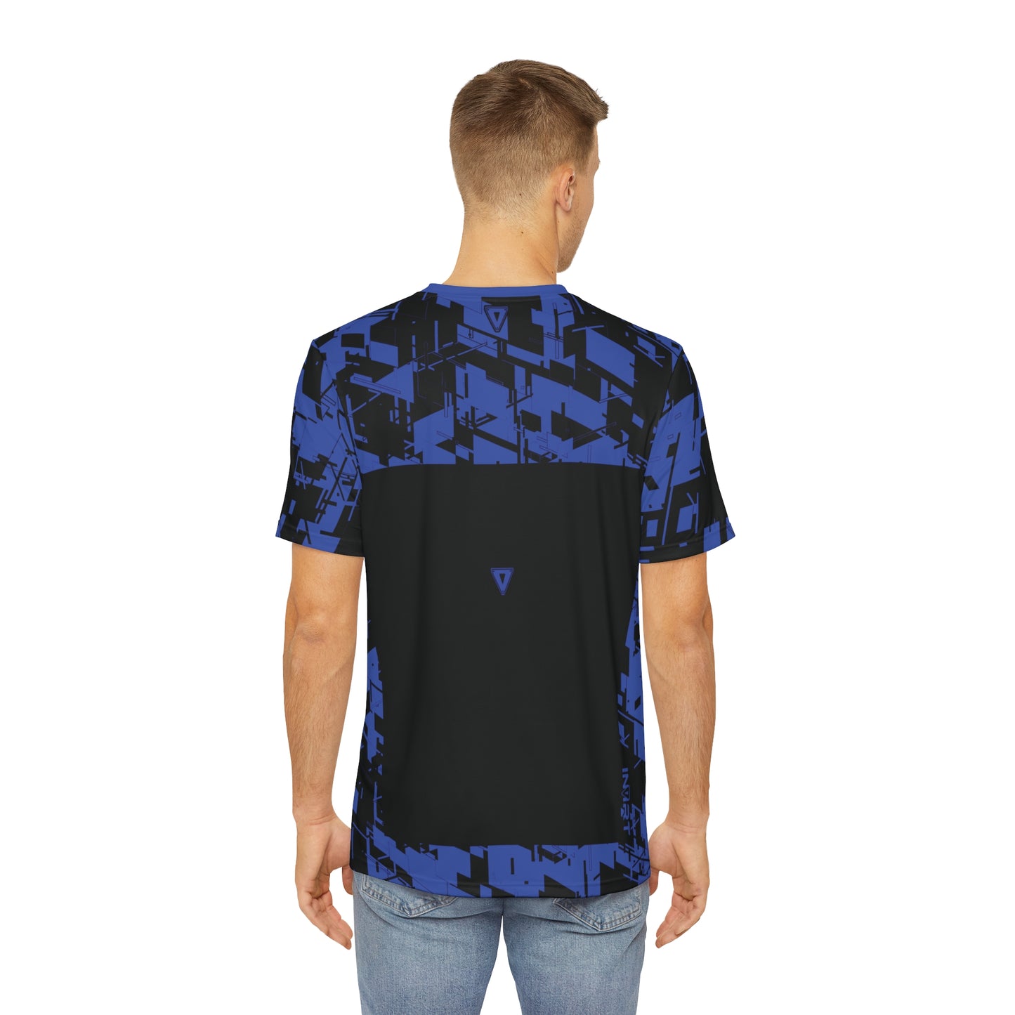 Men's Cyber Blue-Plasma V2 T Shirt