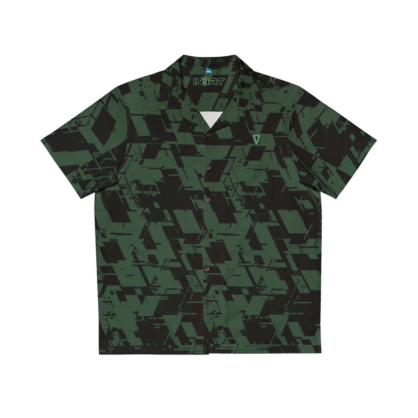 Forest Cyber-Hawaiian Shirt V2
