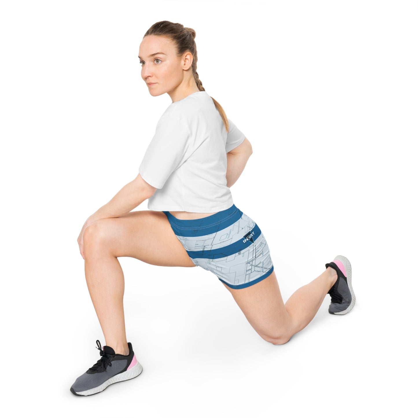 Blue Colorize Fitness Shorts