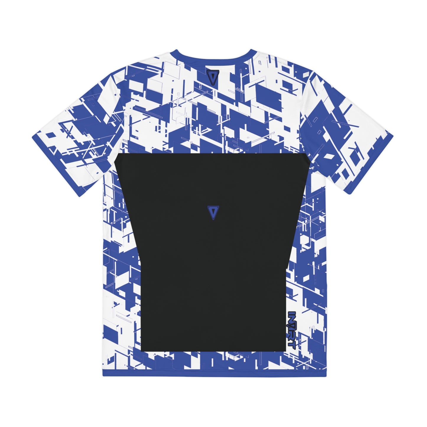 Men's Cyber Blue Line T Shirt V2