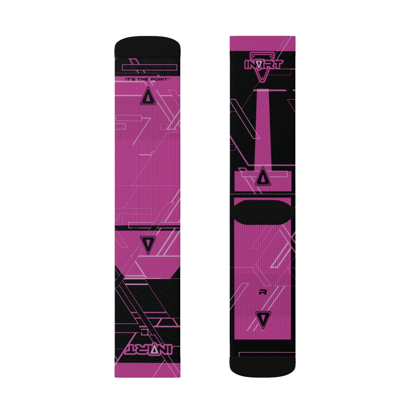 Cyber Hot Pink Socks