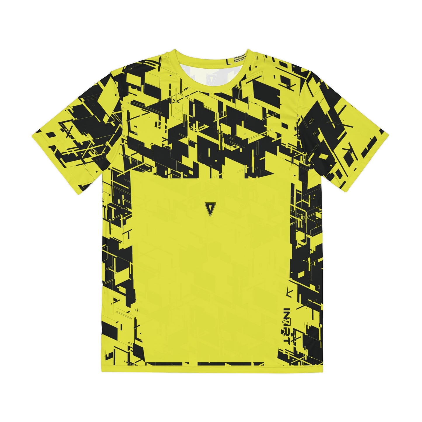 Men's Cyber Line Yellow-Plasma T Shirt