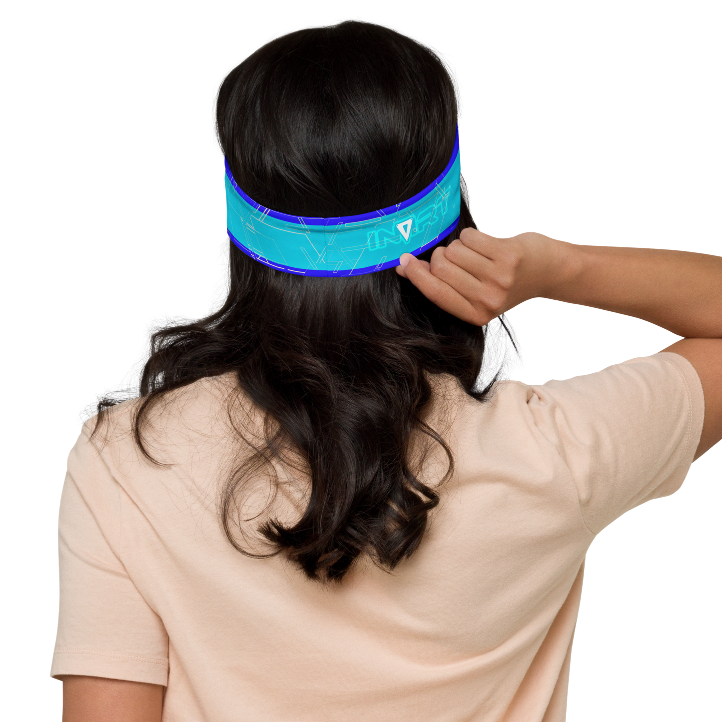 Cyber Blue Headband
