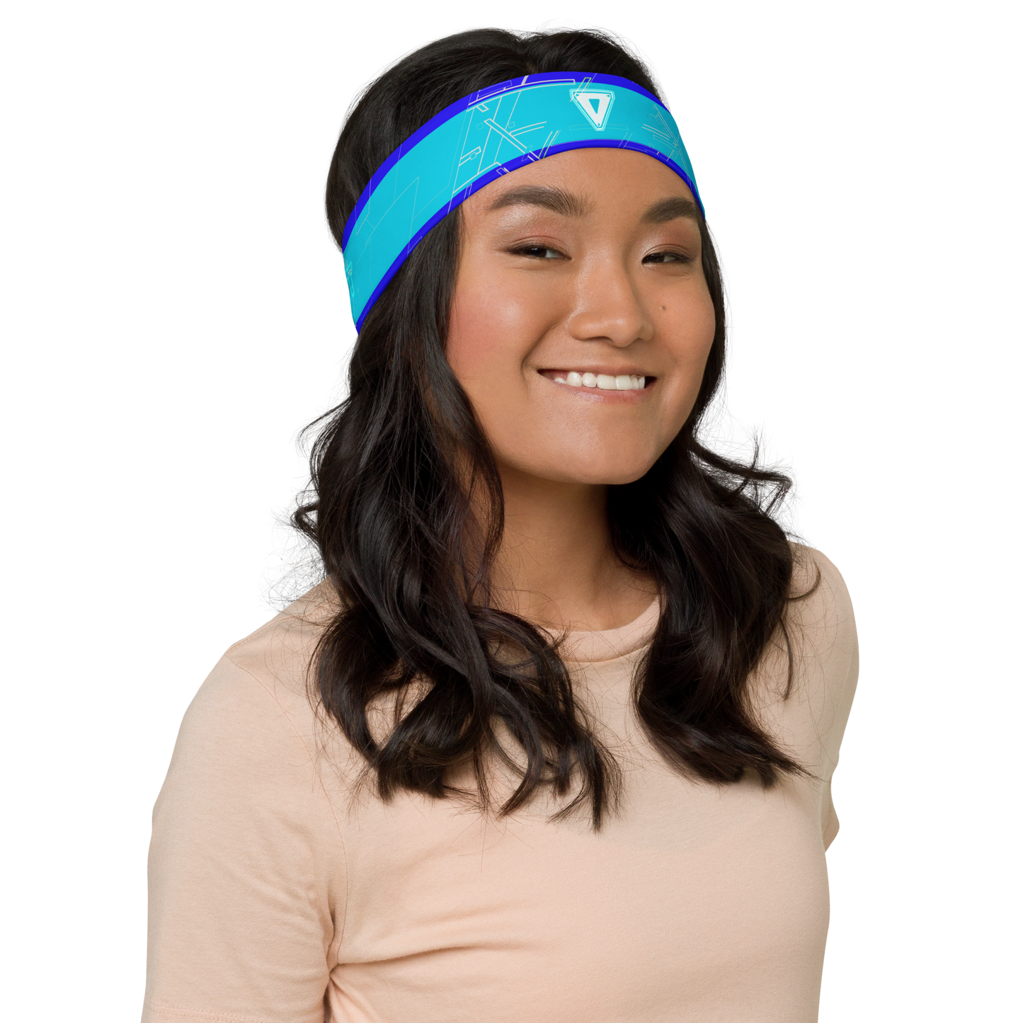 Cyber Blue Headband
