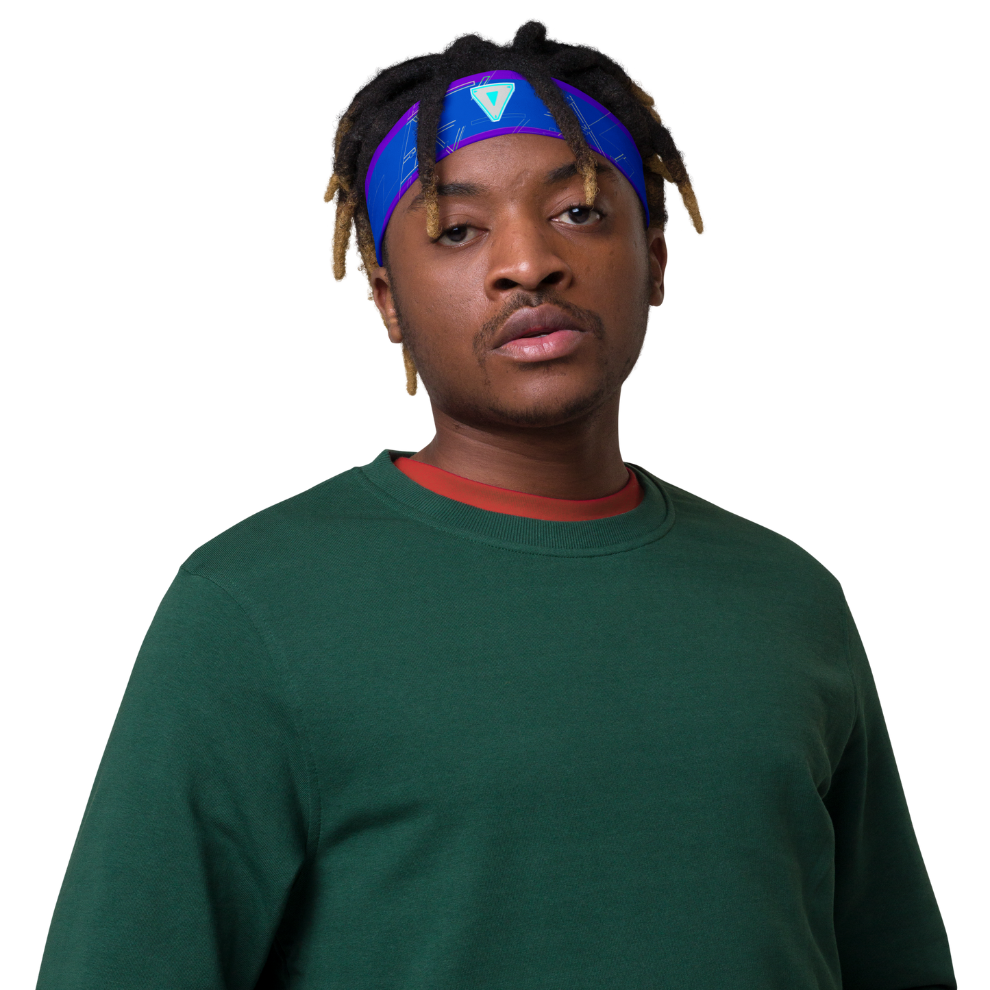 Cyber Blue-Plasma Headband