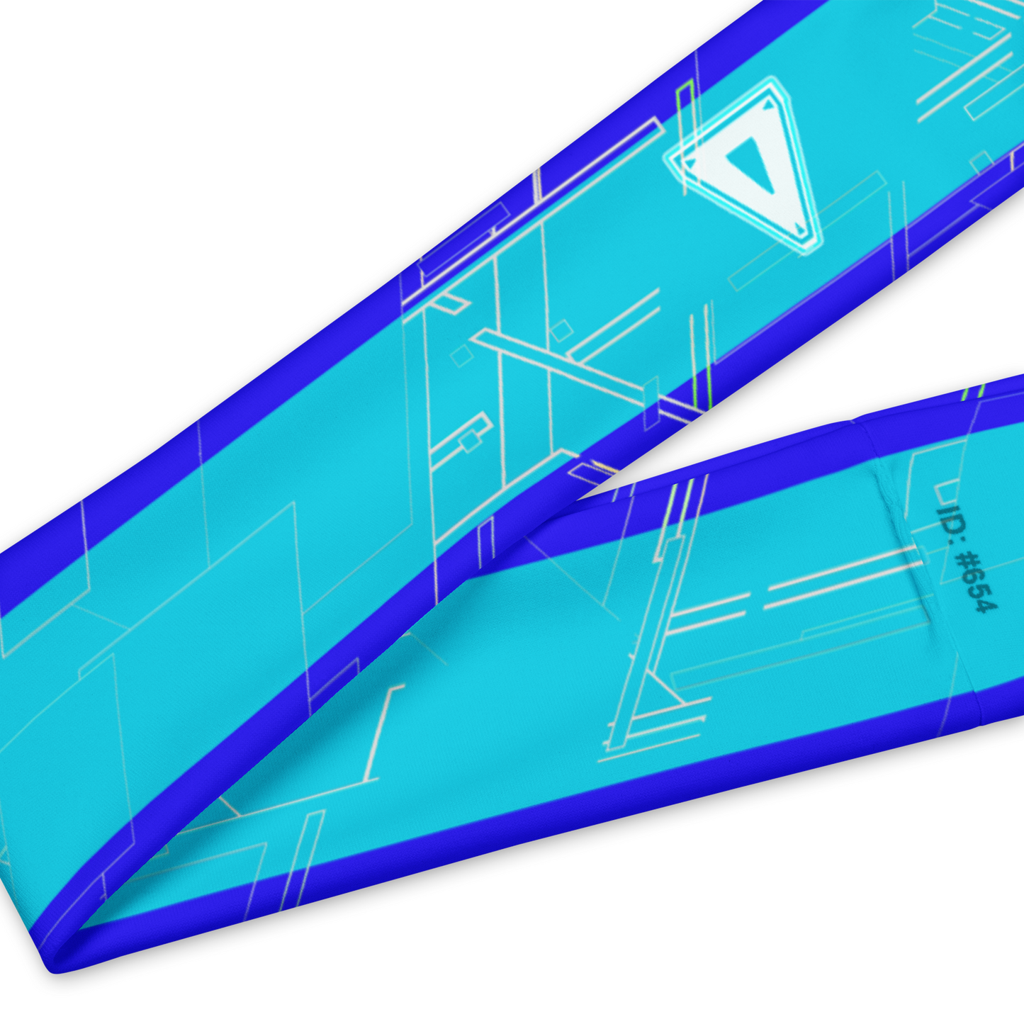Cyber Blue Headband