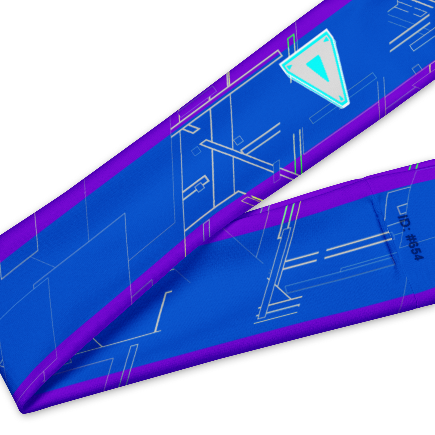 Cyber Blue-Plasma Headband