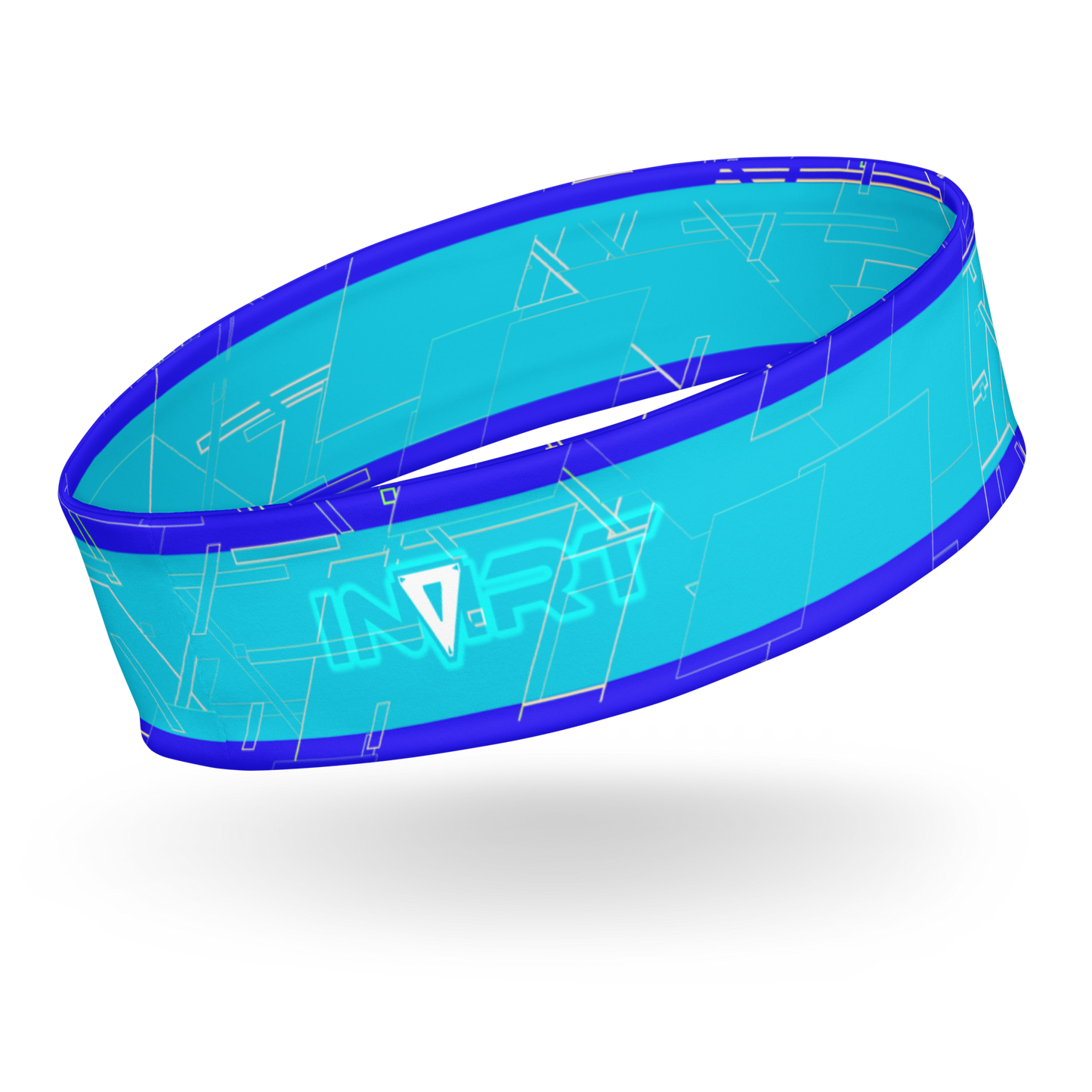 Cyber Blue Headband