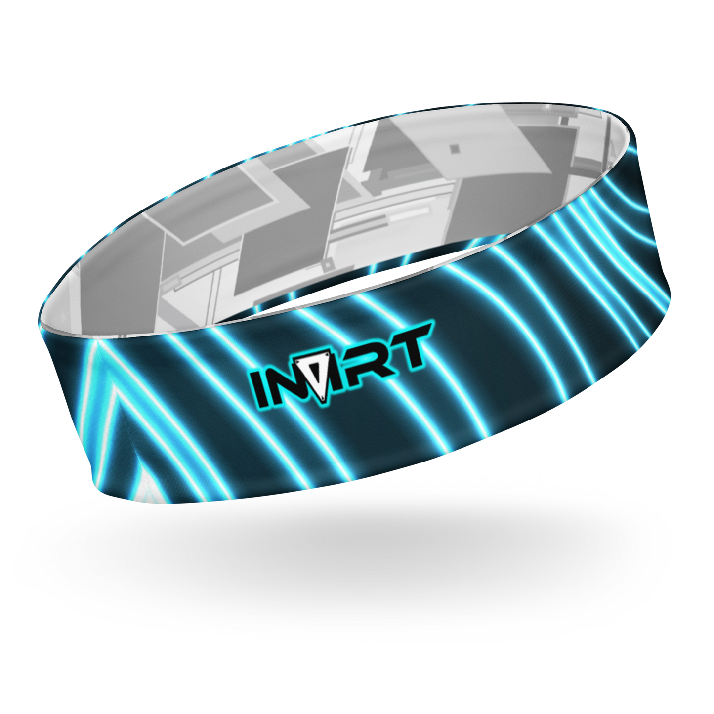Cyber Blue Wave HeadBand