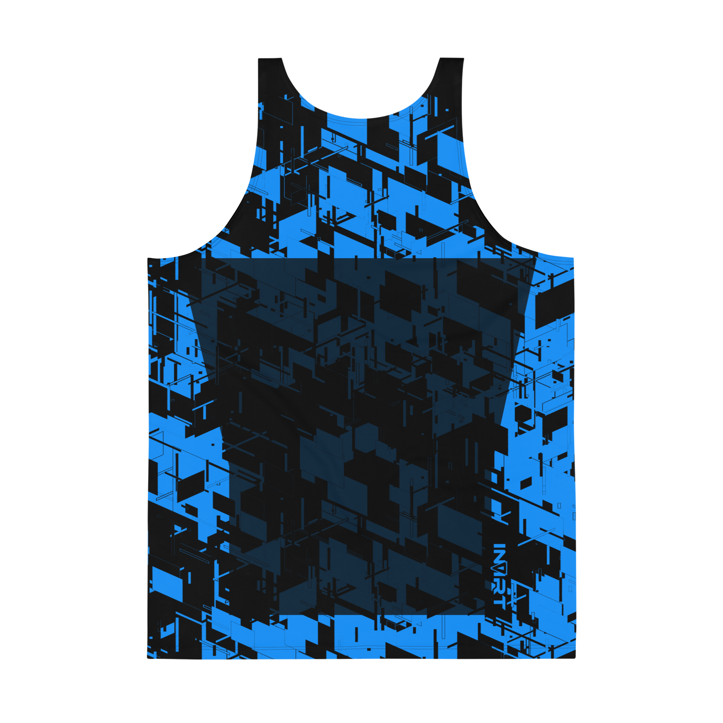 Men's Cyber Blue-Plasma V2 Tank Top