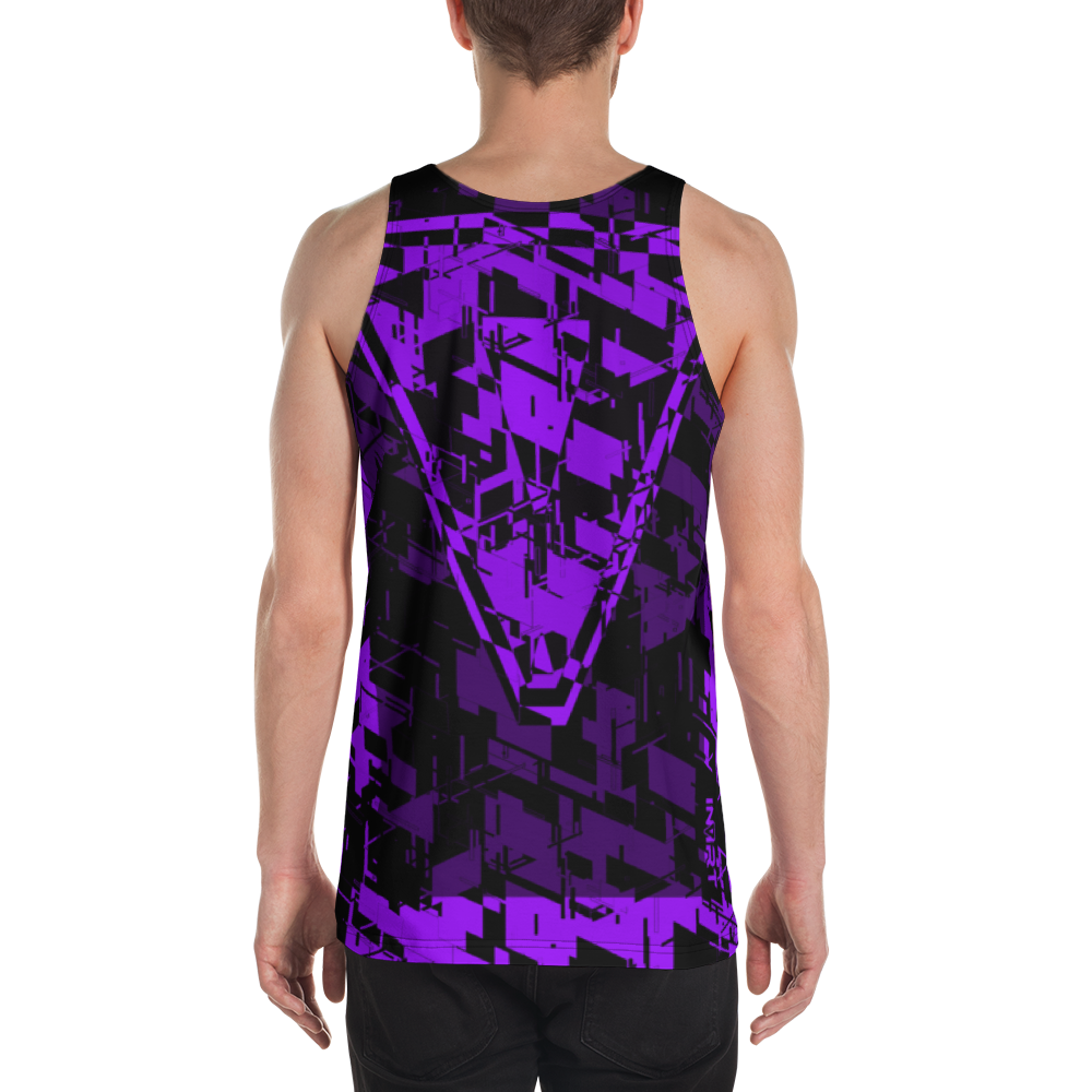 Men's Cyber Purple VBack2 Tank Top